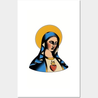 Virgin Mary Posters and Art
